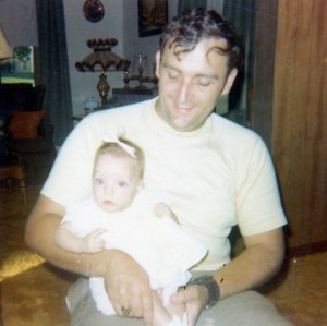 Daddy and me.